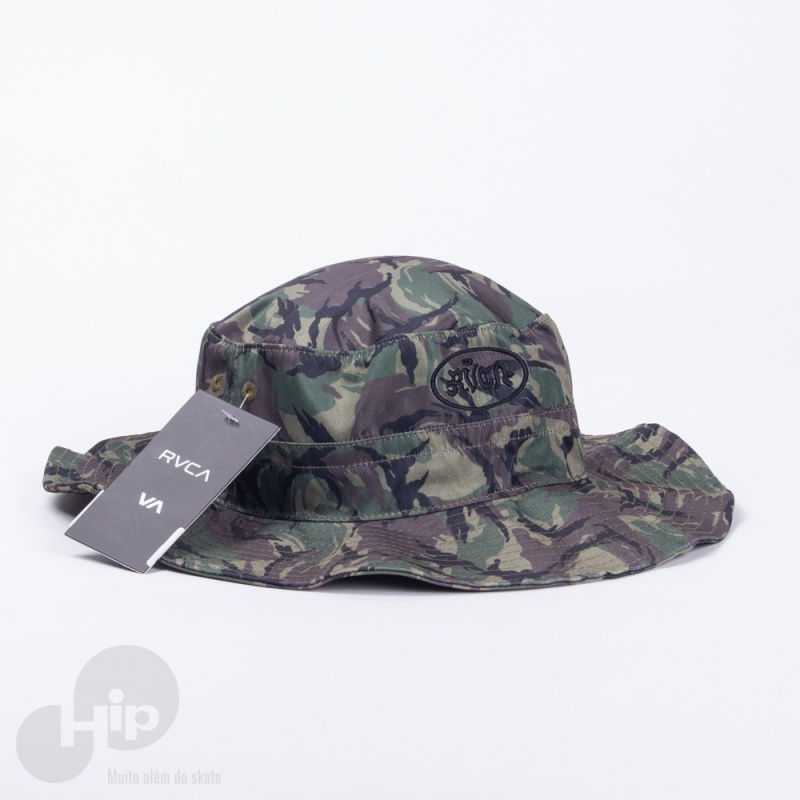 Bucket Rvca Rum Camuflado Verde