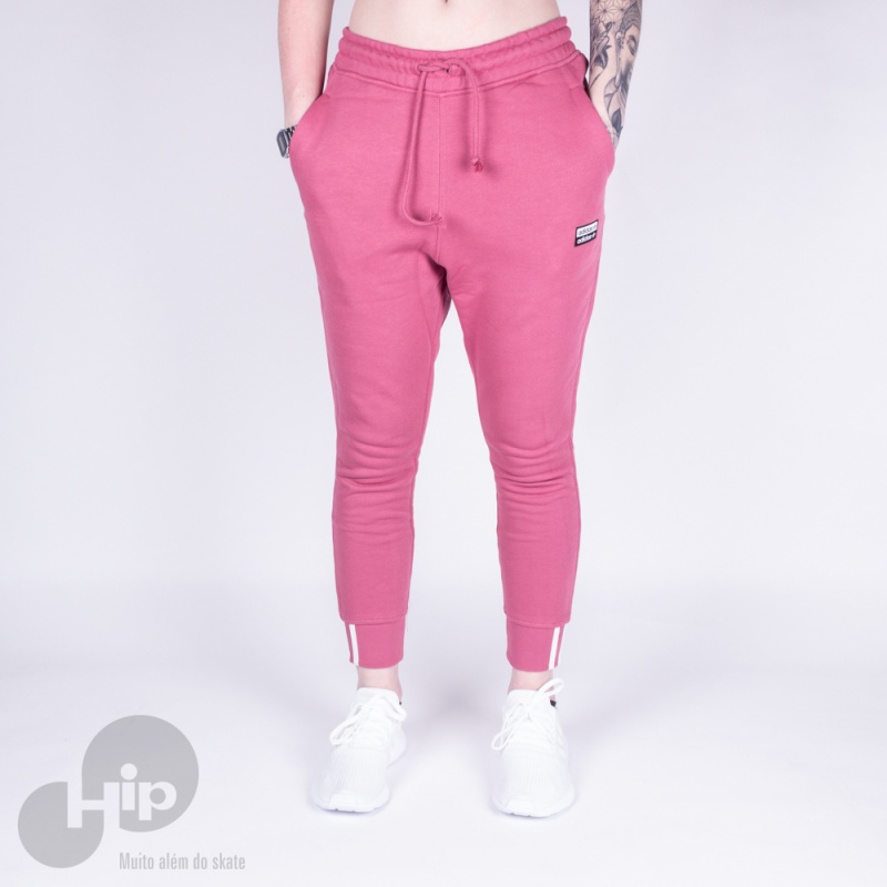 calça de moletom feminina rosa