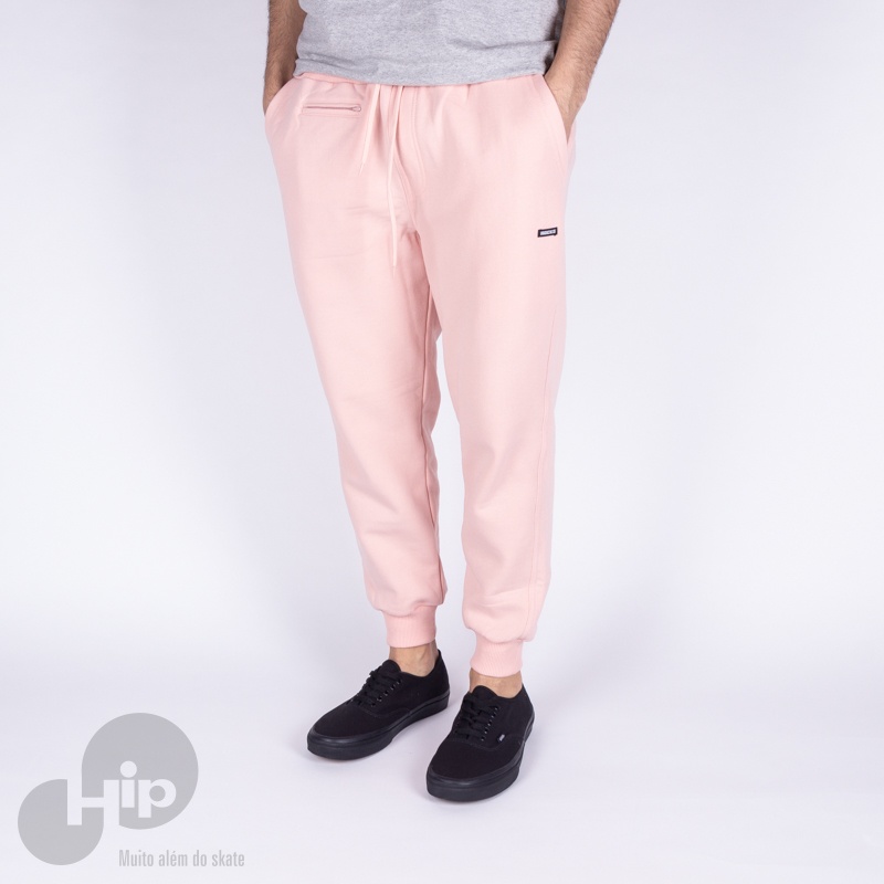 conjunto de moletom rosa masculino