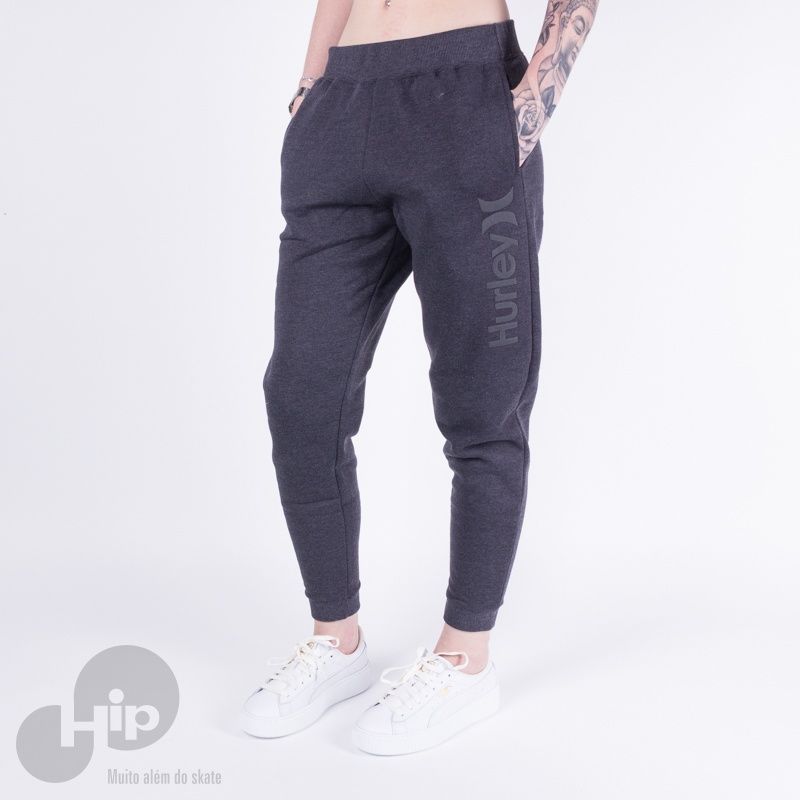 calça de moletom hurley