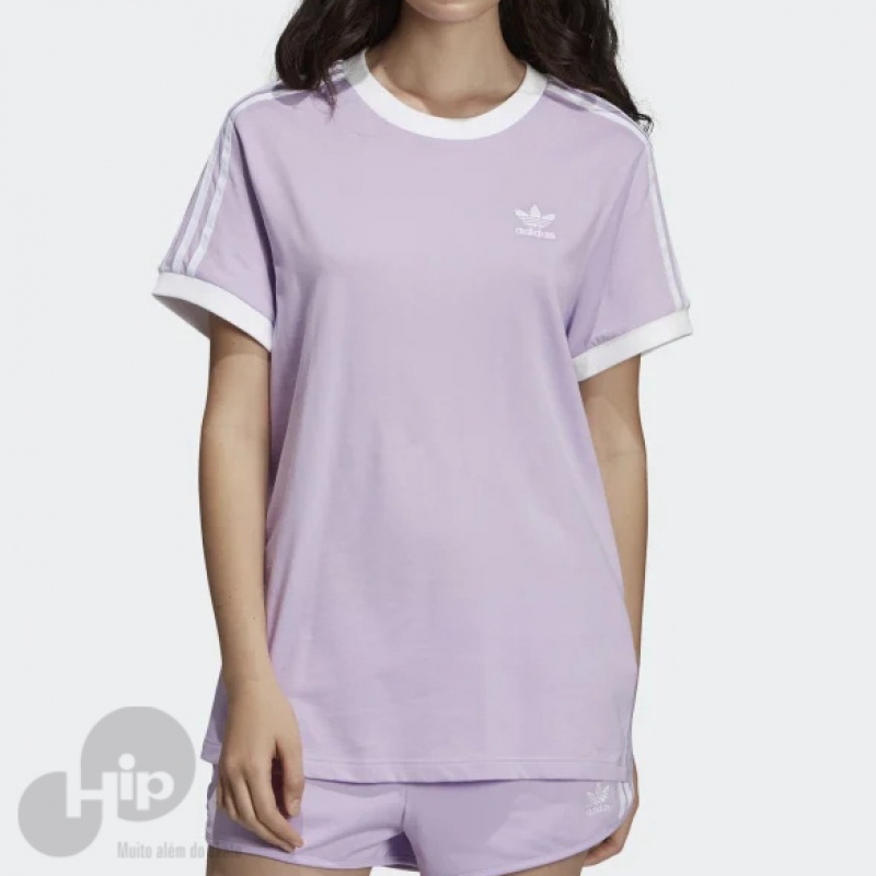 Camiseta Lilás Adidas Tamanho G Climalite W D2m Branded T - Feminino, Moda  Esportiva Feminina Adidas Usado 90726100