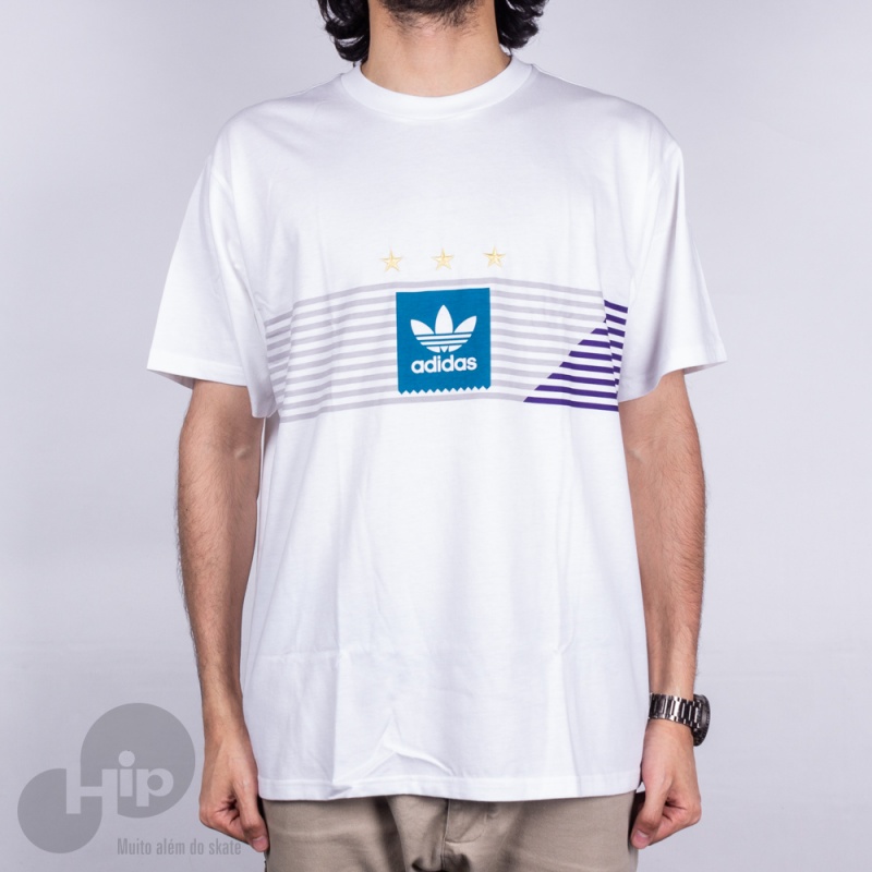 Camiseta Adidas Ec7351 Branca