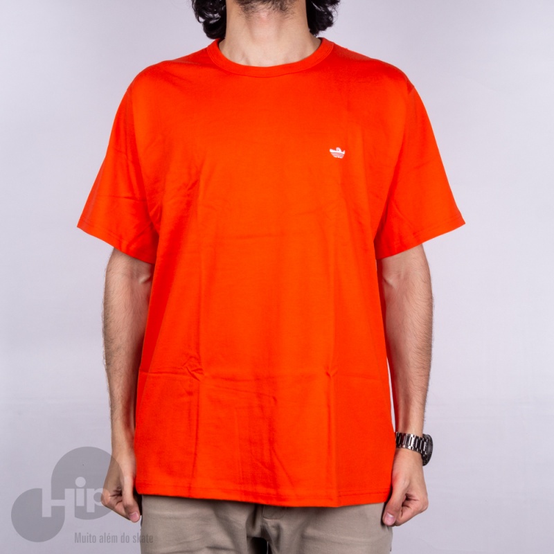 camisa laranja adidas