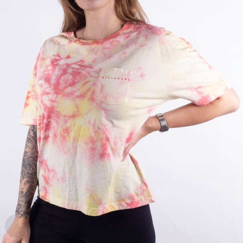 Camiseta Billabong Beach Comber Rosa