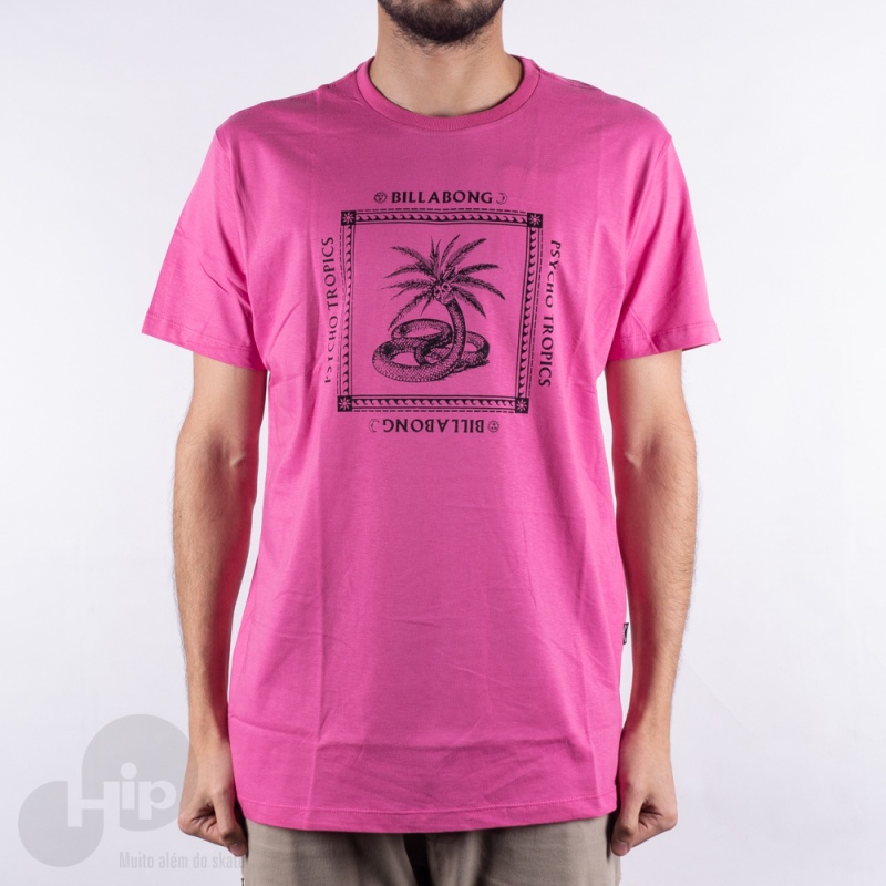 Camiseta Billabong Tropics Rosa