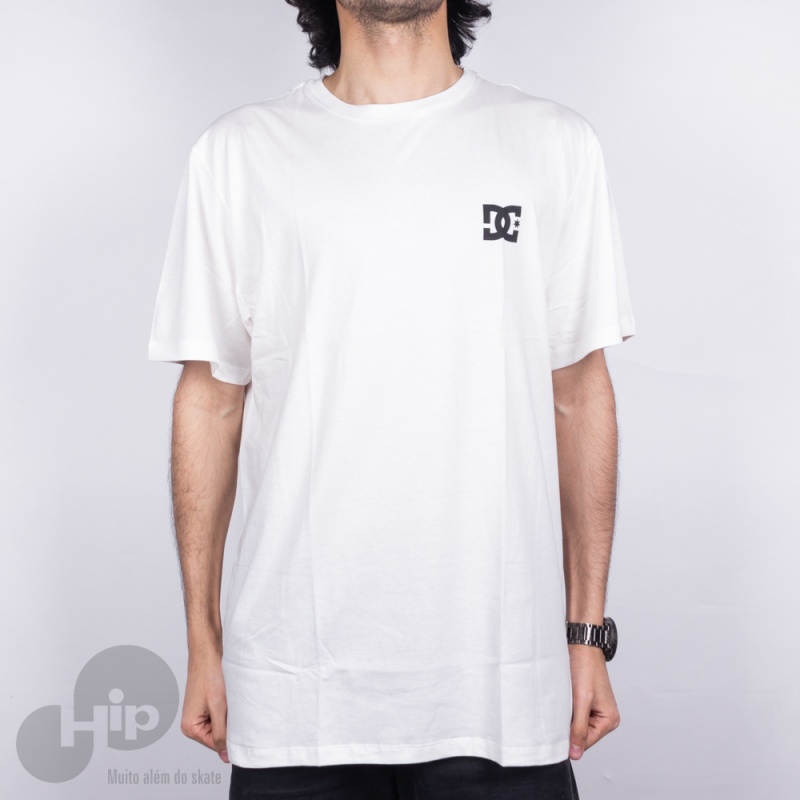 Camiseta Dc Shoes Basics Branca