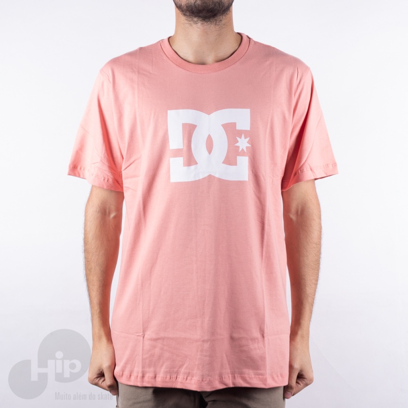 Camiseta Dc Shoes Star Color Rosa