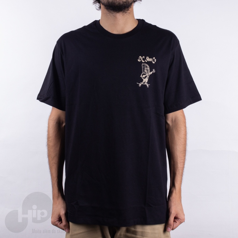 Camiseta Dc Shoes Taco Tuesday Preta