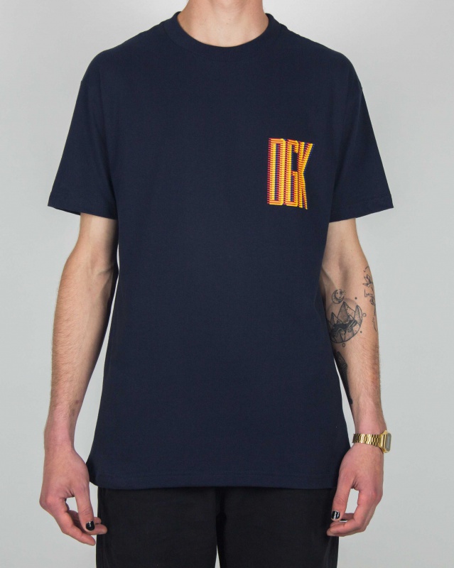 Camiseta Dgk Blur Azul