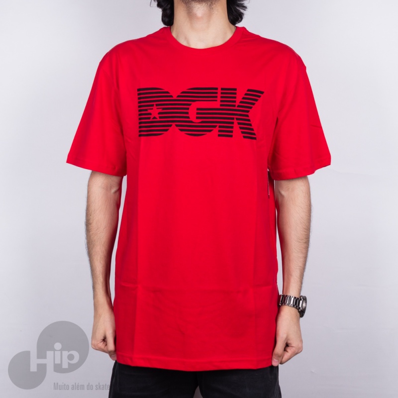 Camiseta Dgk Levels Vermelha