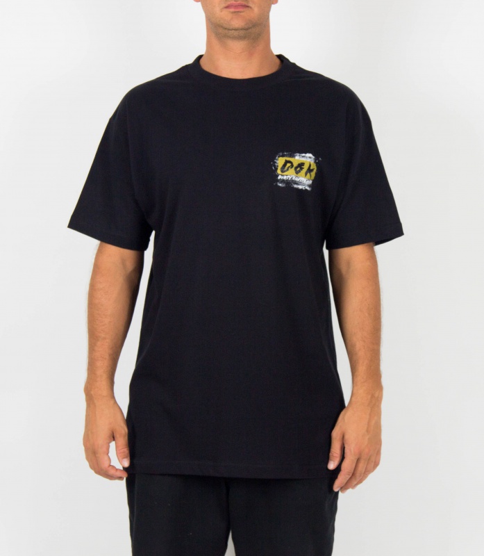 Camiseta Dgk Love Of The Streets Preta