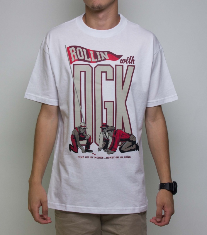 Camiseta Dgk Money On My Mind Branca