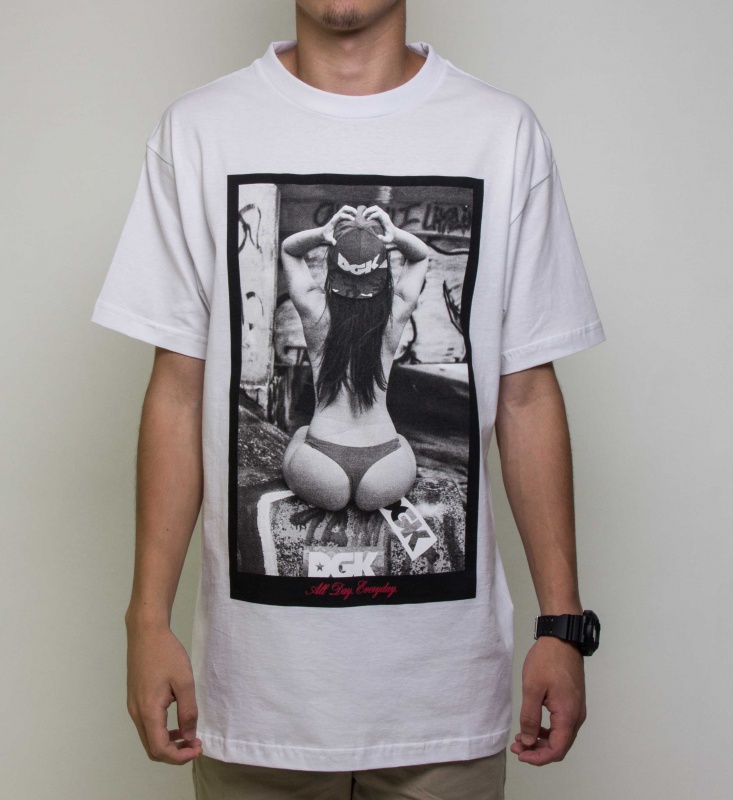 Camiseta Dgk Wifey Branca