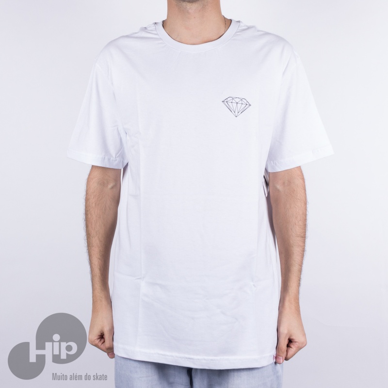 Camiseta Diamond Brilliant Branca