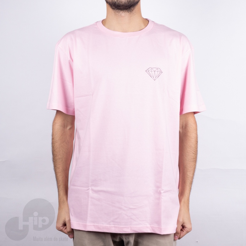 Camiseta Diamond Brillliant Rosa