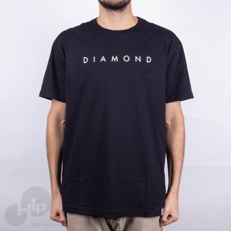 Camiseta Diamond Leeway Preta