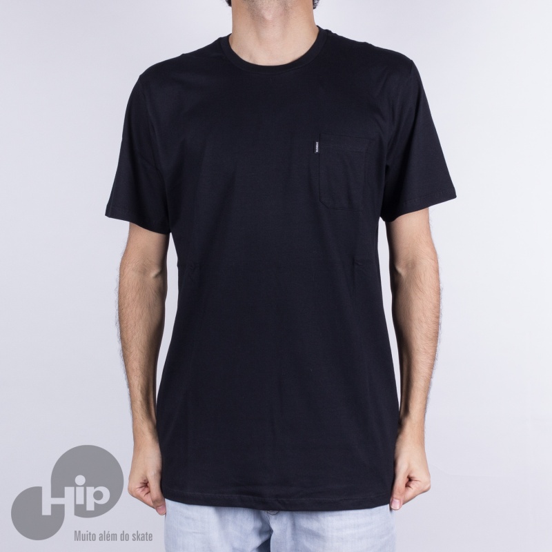 Camiseta Element Animal Pocket Preta