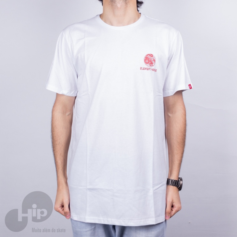 Camiseta Element Delivery Branca