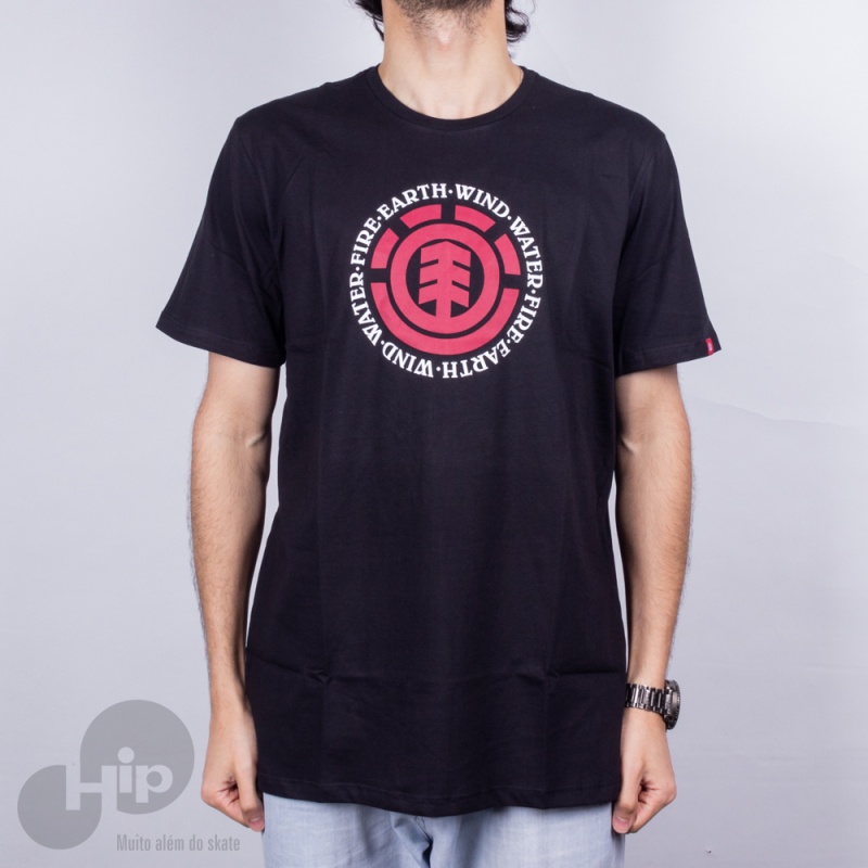 Camiseta Element Seal Preta