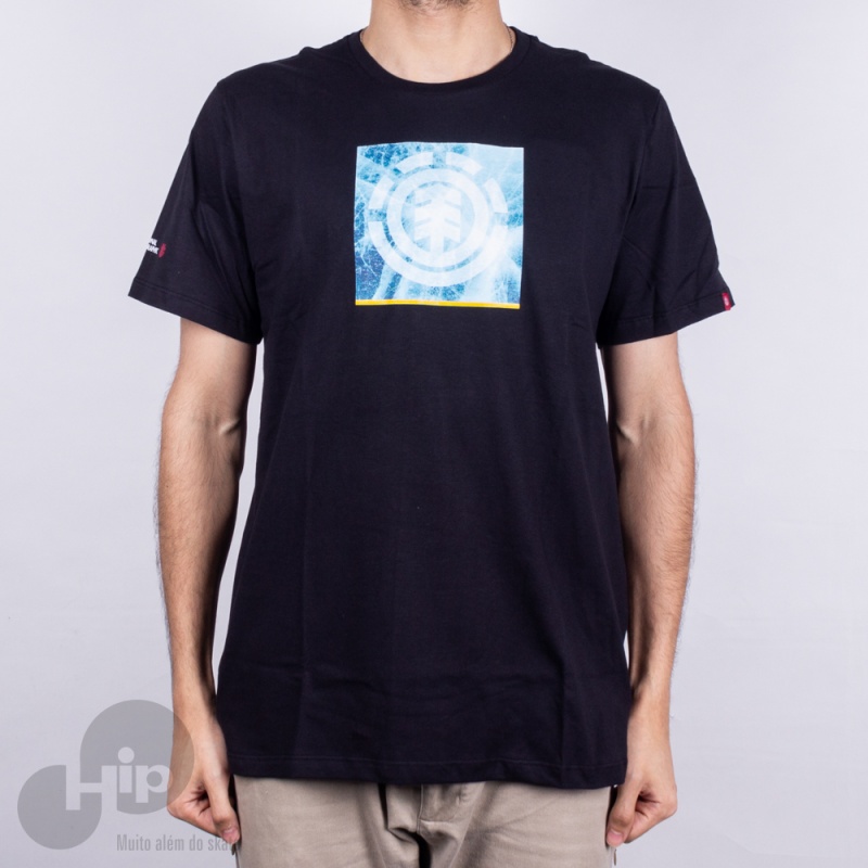 Camiseta Element x Nat Geo Solvent Icon Preta