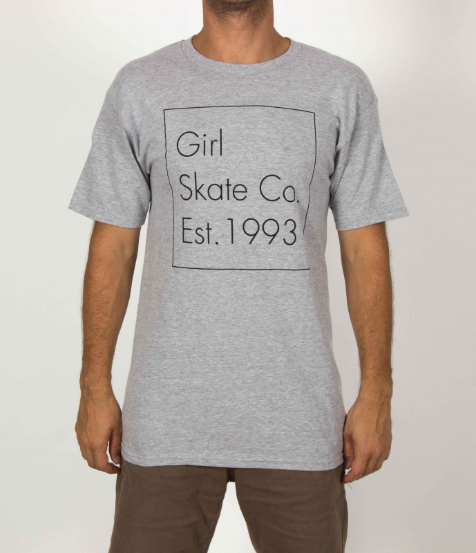 Camiseta Girl Timestamp Cinza