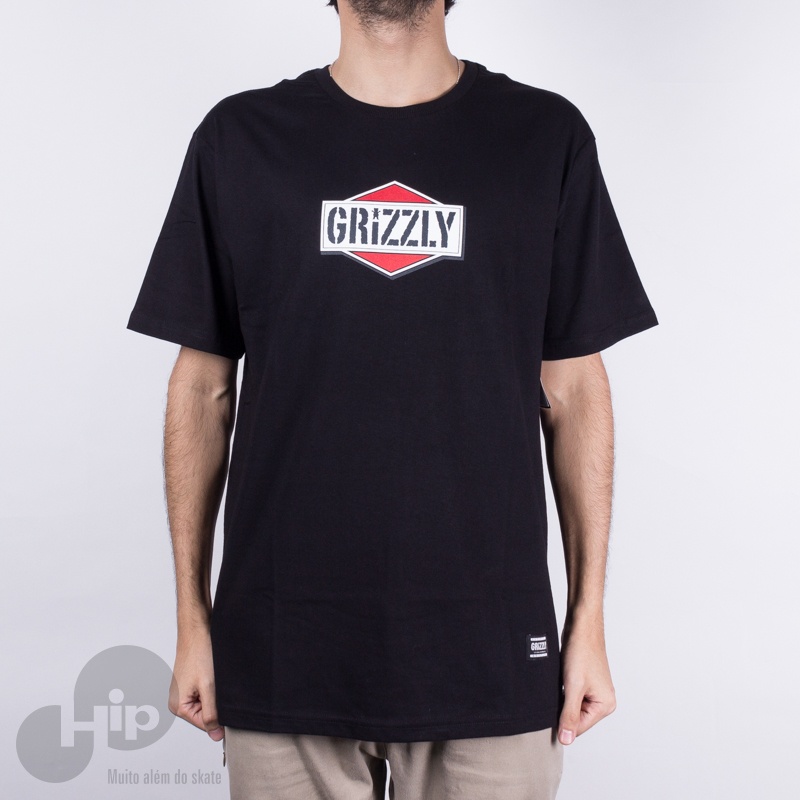 Camiseta Grizzly Family Of Preta