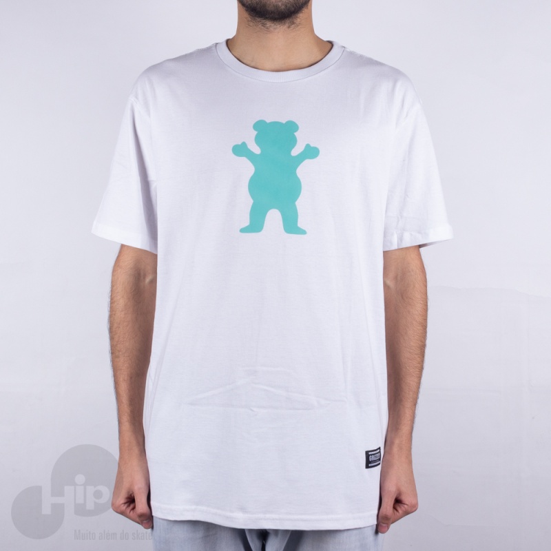 Camiseta Grizzly Og Bear Branca