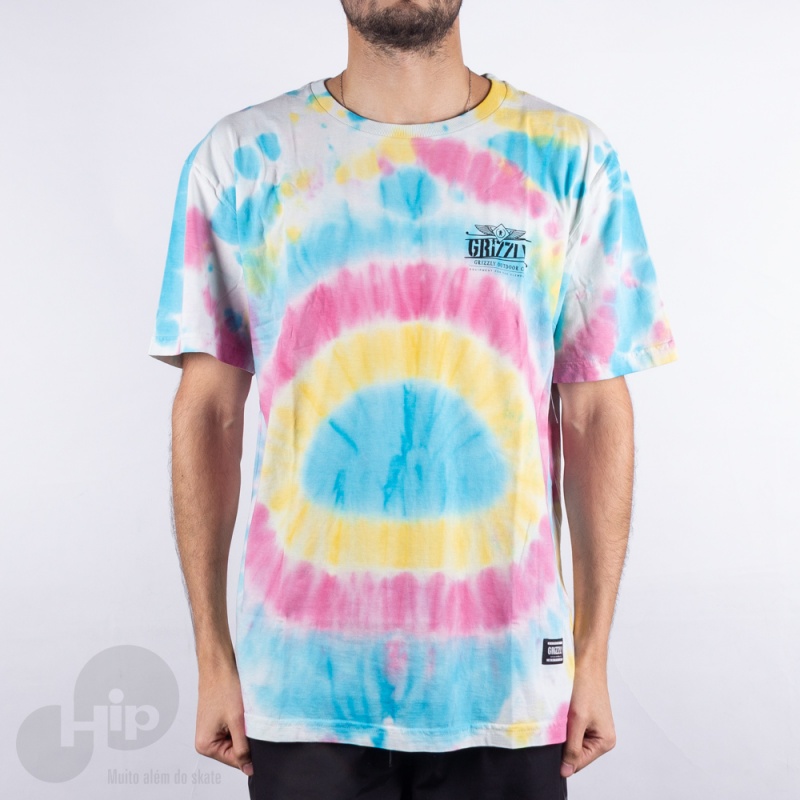 Camiseta Grizzly Outdoor Equip Tie Dye