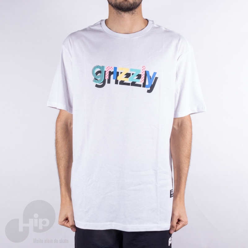 Camiseta Grizzly To The Max Branca