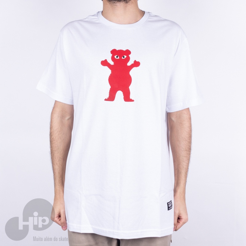 Camiseta Grizzly Torey Pudwill Pro Branca
