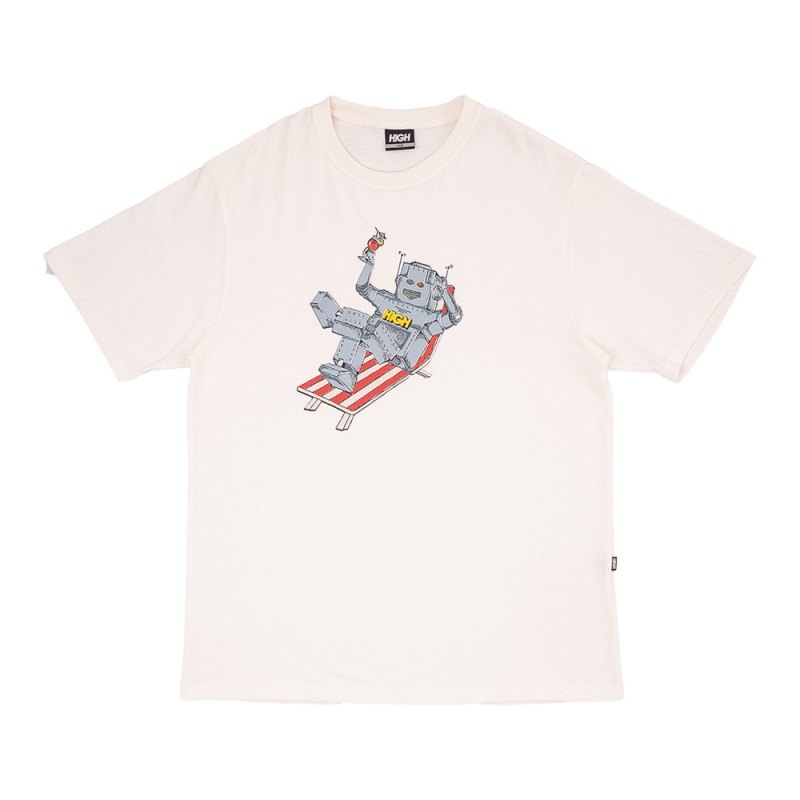 Camiseta High Robot Branco