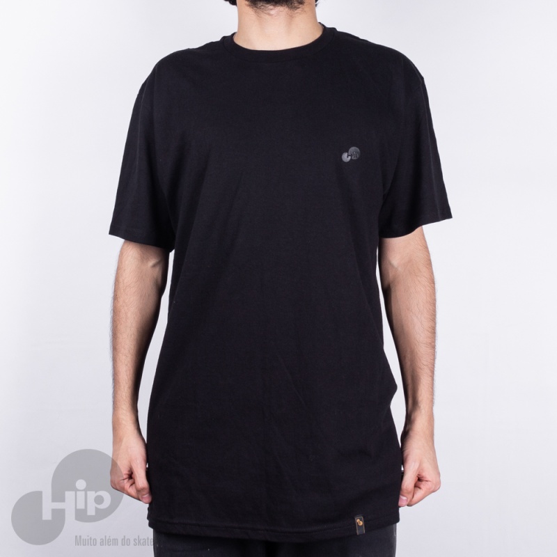 Camiseta Hip Tubular Bsica Preta