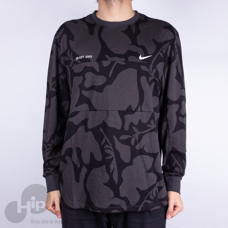 blusa nike manga longa