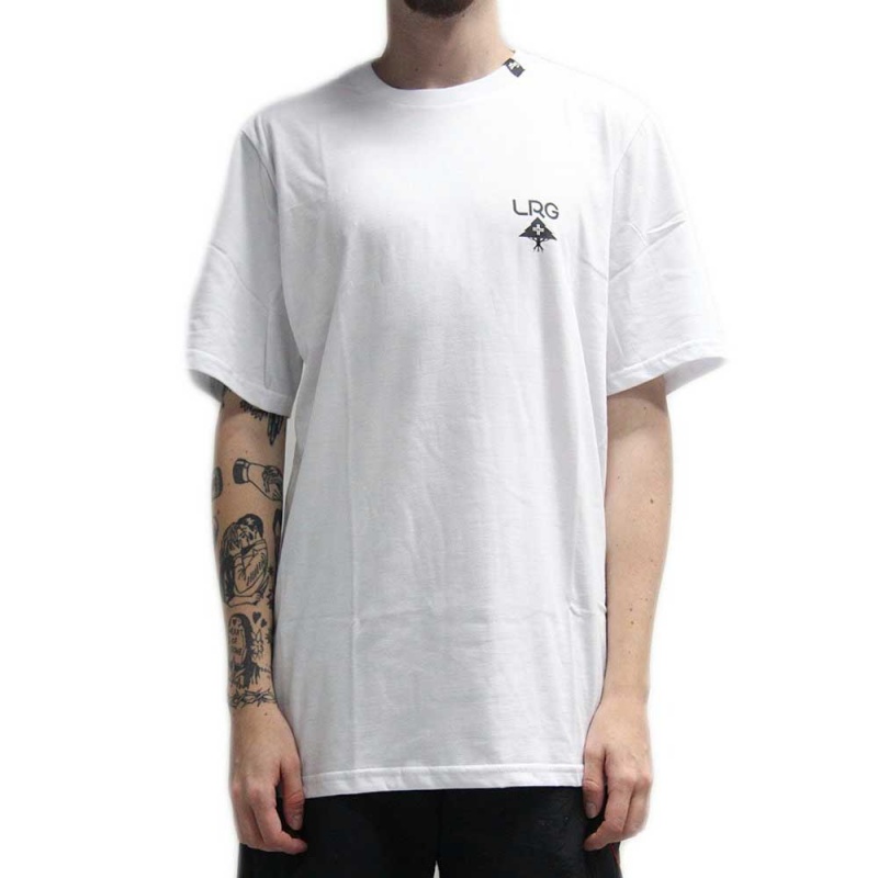 Camiseta LRG Logo Plus Branco
