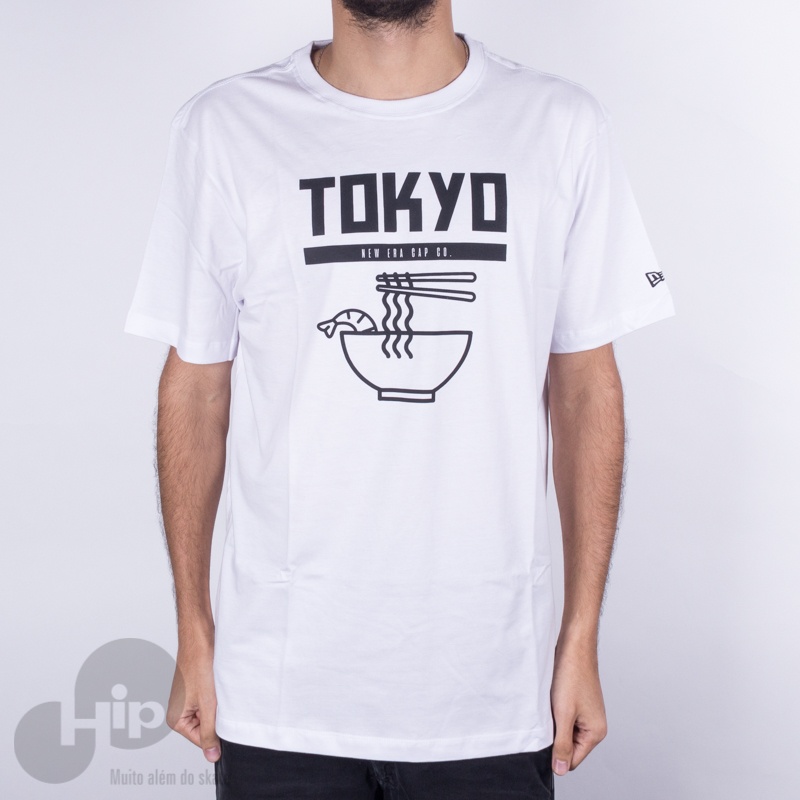 Camiseta New Era Cities Icon Tokyo Branca