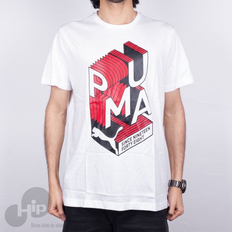 Camiseta Puma 580193 02 Branca