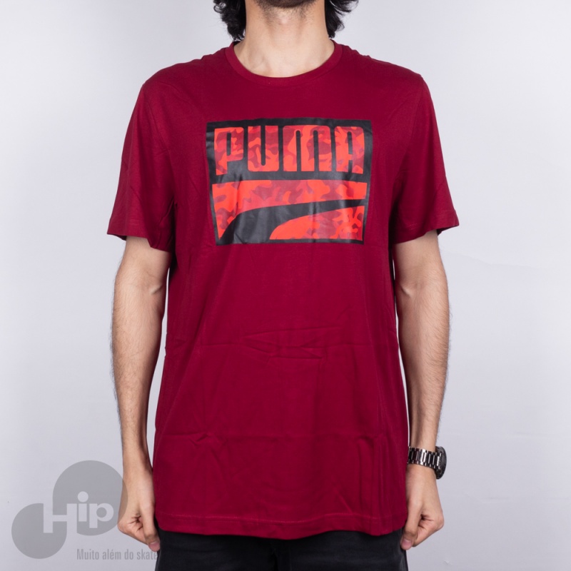 Camiseta Puma 580552 27 Vinho