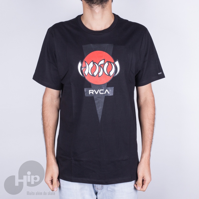 Camiseta RVCA Hosoi Preta