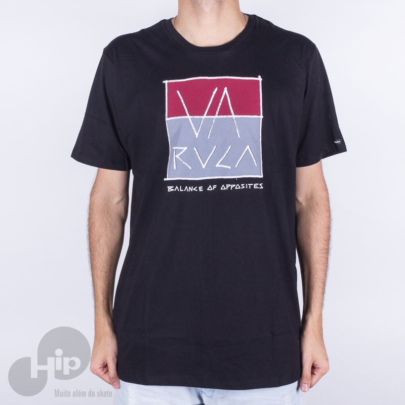 Camiseta Rvca Scum Preta