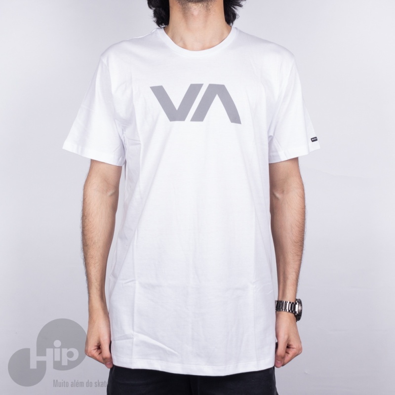 Camiseta Rvca Va Branca