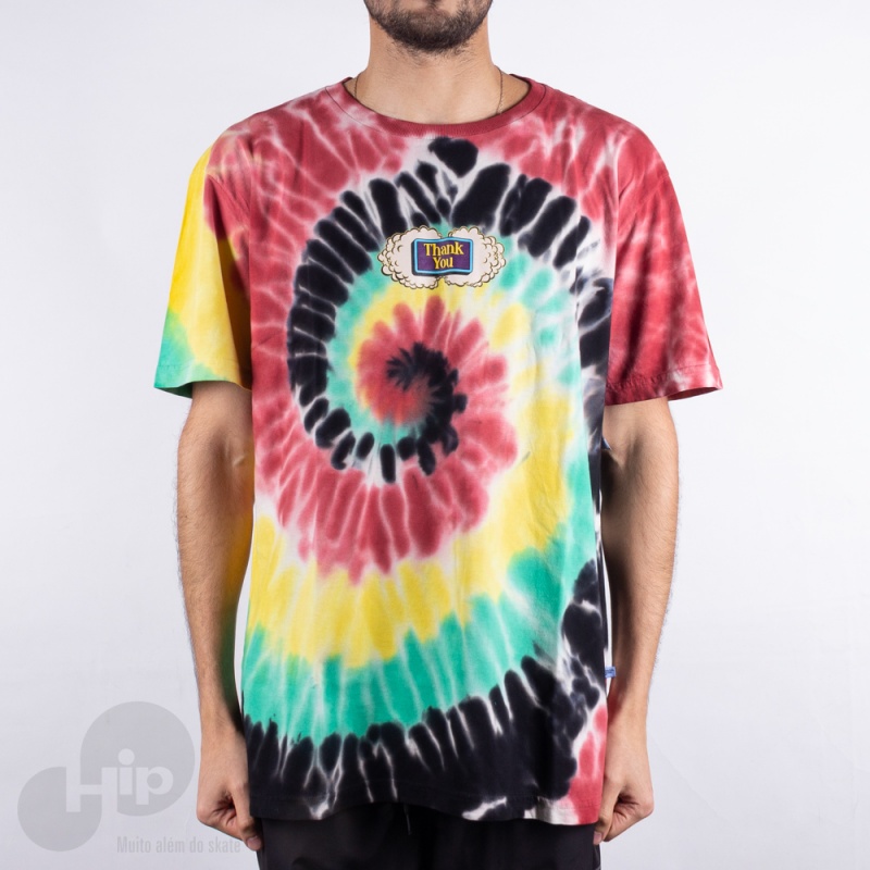 Camiseta Thank You Tie Dye Bus