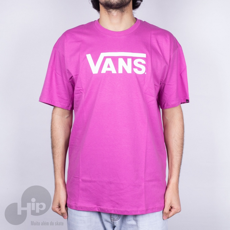 Camiseta Vans Classic Rosa