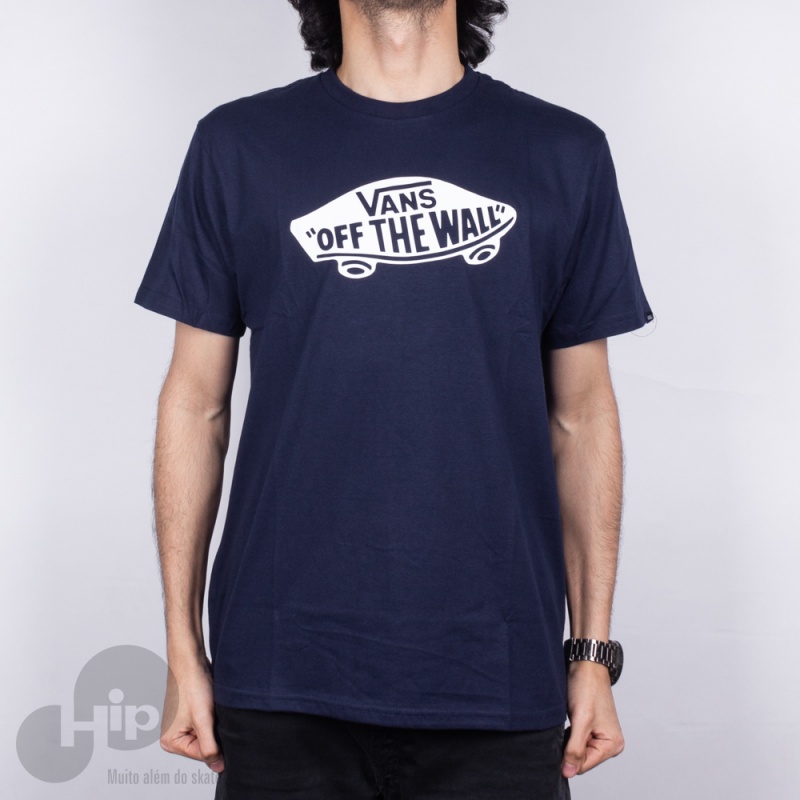 Camiseta Vans Custom Otw Azul Escuro