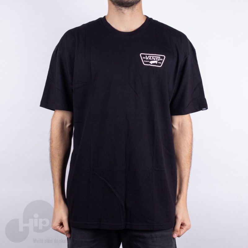 Camiseta Vans Full Patch Preta