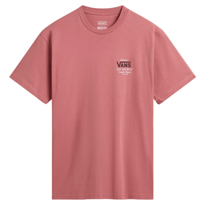 Camiseta Vans Holder St Classic Rosa