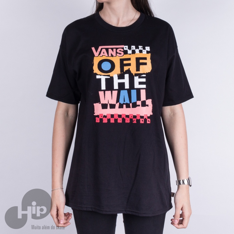 Camiseta Vans Traffic Jammer Preta