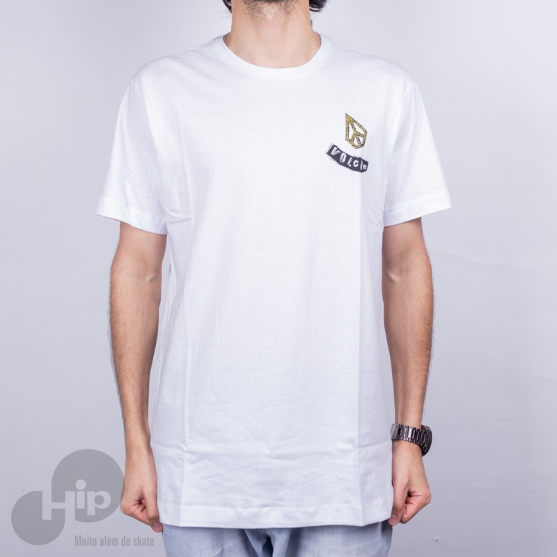 Camiseta Volcom Thinker Branca