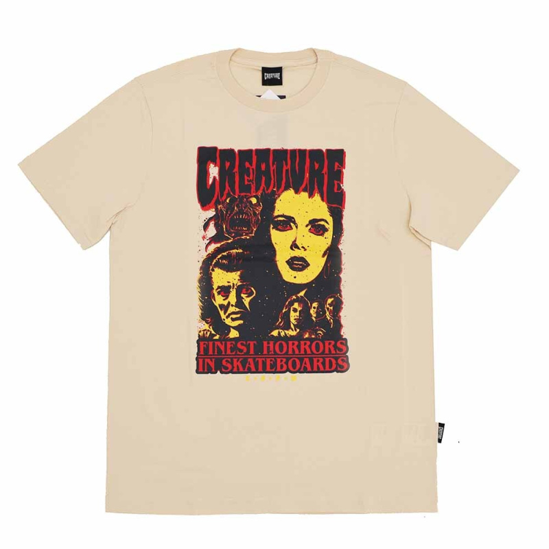 Camiseta Creature Prequel Bege