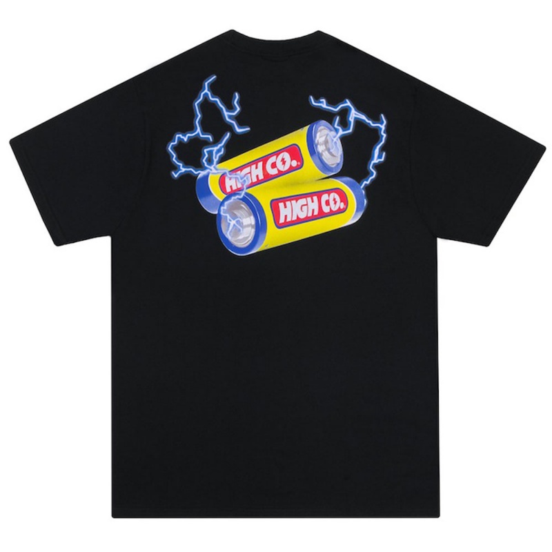 Camiseta High Battery Preto