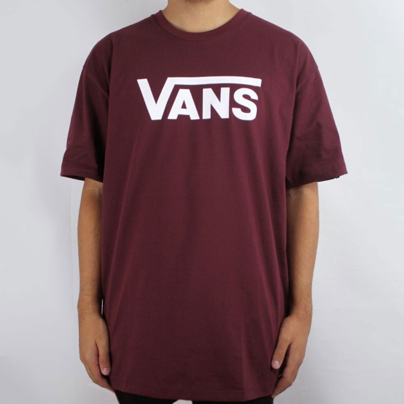 Camiseta Vans Classic Vinho